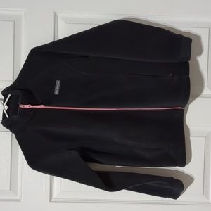 Black fleece Columbia jacket